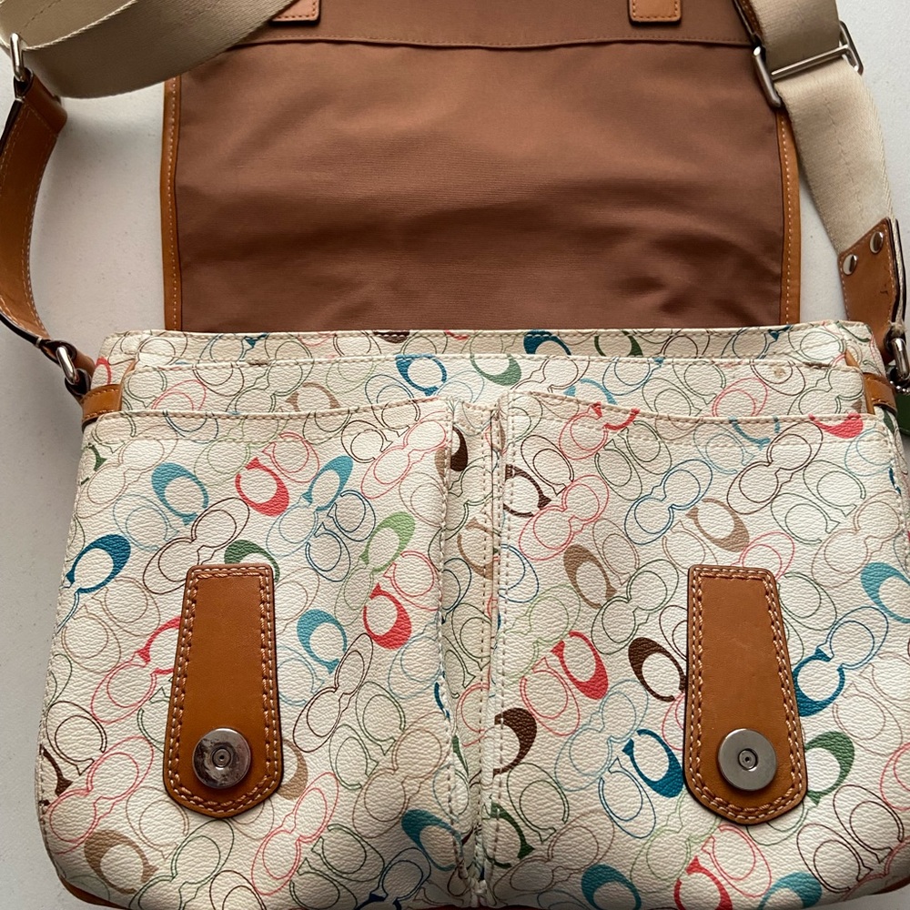 Coach original style multi pocket purse - Picture 6 of 13
